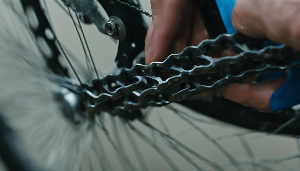 Clean and Lubricate Bicycle Chain