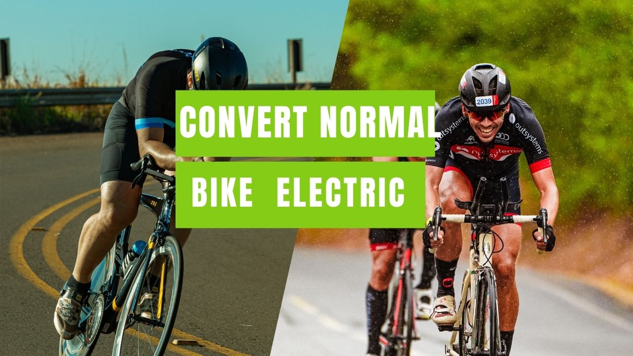 How to convert normal bike in to electric bike