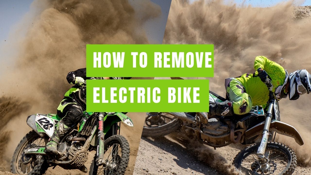 How to remove electric bike battery