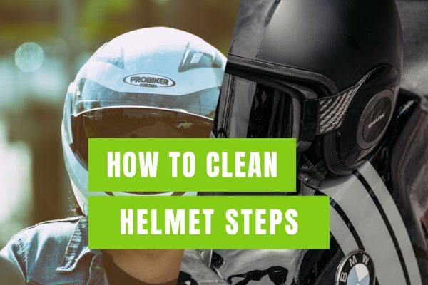 how to clean helmet