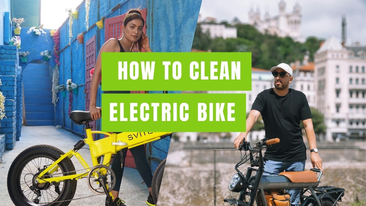 how to clean your electric bike