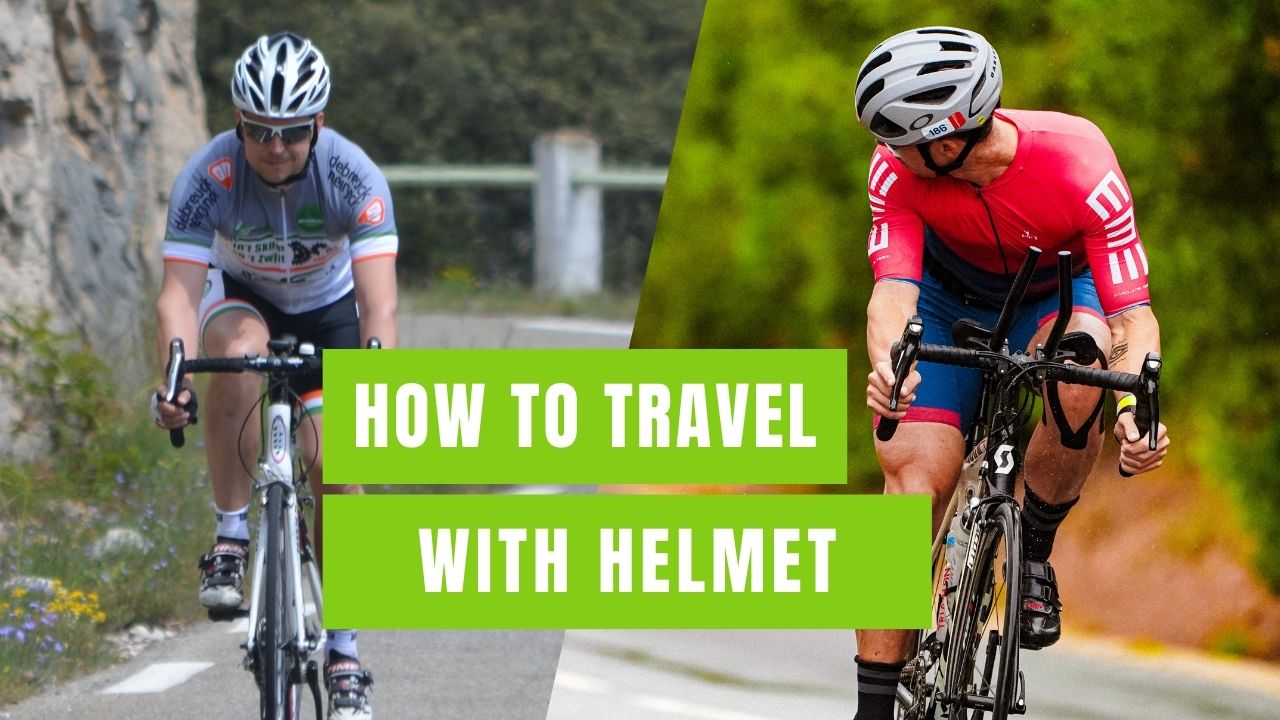 How to travel with helmet