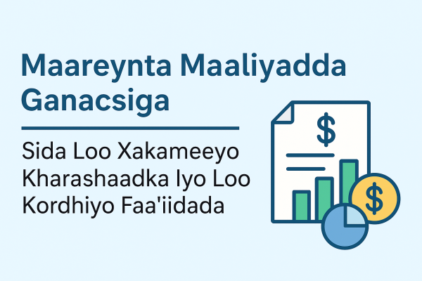 Maareynta Maaliyadda Ganacsiga – Sida Loo Xakameeyo Kharashaadka Iyo Loo Kordhiyo Faa’iidada Maareynta Maaliyadda Ganacsiga . Sida Loo Xakameeyo Kharashaadka Iyo Loo Kordhiyo Faa’iidada