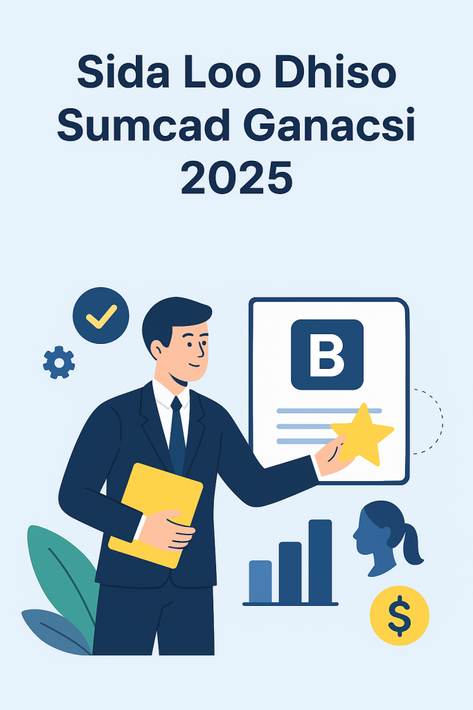 Sida Loo Dhiso Sumcad Ganacsi (Branding) – Tallaabo Tallaabo