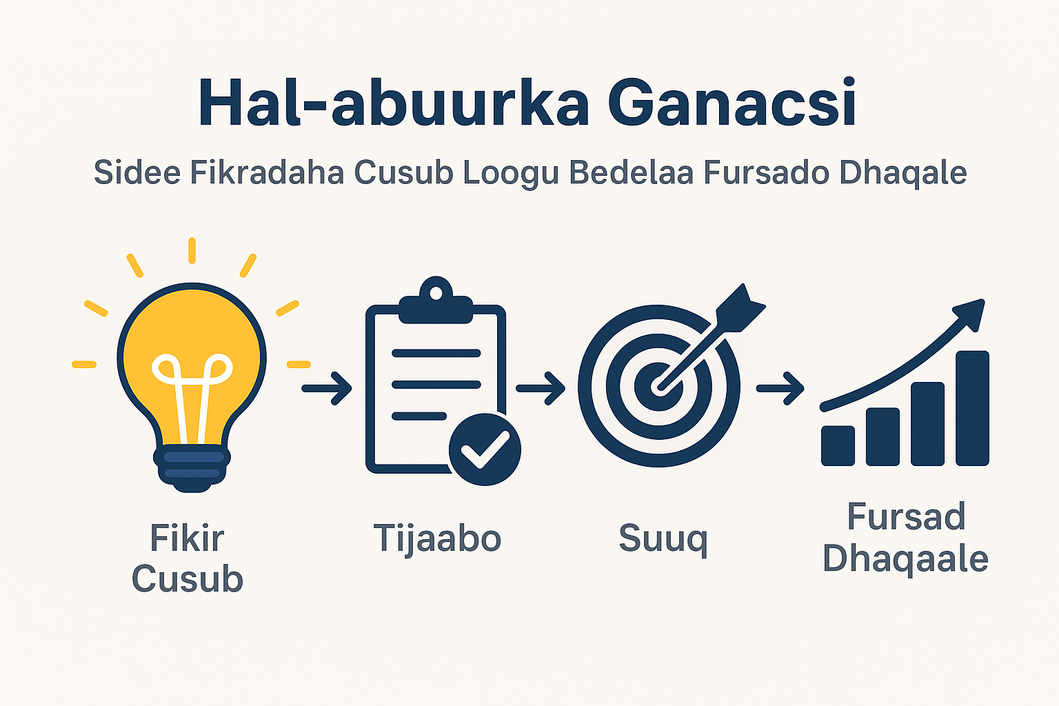 Hal-abuurka ganacsi – Fikradaha cusub ee loo beddelayo fursado dhaqaale