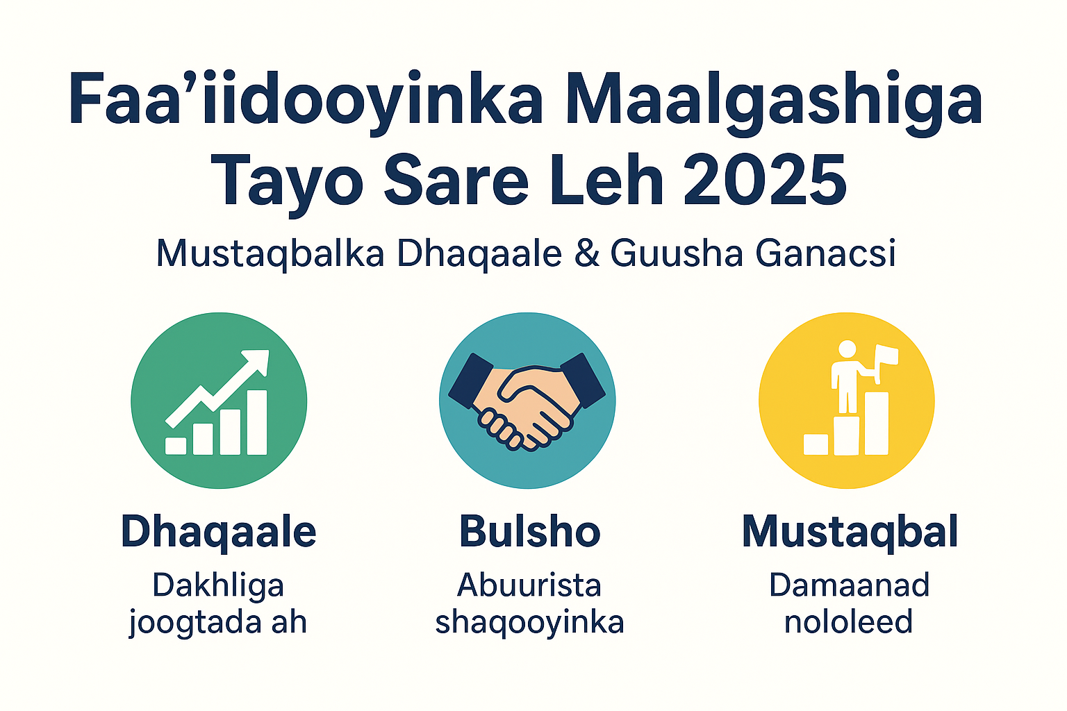 Faa’iidooyinka Maalgashiga Tayo Sare Leh 2025 | Mustaqbalka Dhaqaale & Guusha Ganacsi
